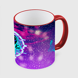 Кружка 3D Кобра Кай 2022, цвет: 3D-красный кант