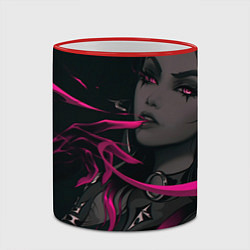 Кружка 3D Дуэлянт Рейна, цвет: 3D-красный кант — фото 2