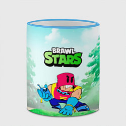 Кружка 3D GROM ART BRAWL STARS ART, цвет: 3D-небесно-голубой кант — фото 2