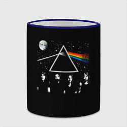 Кружка 3D PINK FLOYD LOGO ПИНК ФЛОЙД НЕБО, цвет: 3D-синий кант — фото 2