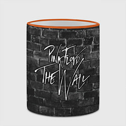 Кружка 3D PINK FLOYD - ПИНК ФЛОЙД ГРУППА, цвет: 3D-оранжевый кант — фото 2