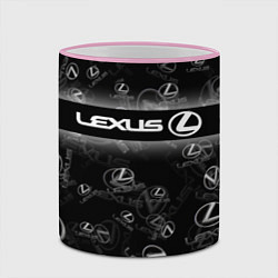 Кружка 3D LEXUS SPORT PATTERN, цвет: 3D-розовый кант — фото 2