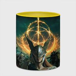 Кружка 3D ELDEN RING FEARLESS, цвет: 3D-белый + желтый — фото 2