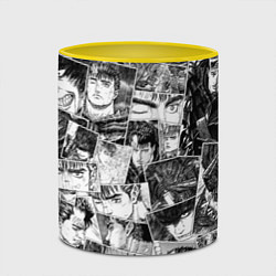 Кружка 3D Berserk pattern, цвет: 3D-белый + желтый — фото 2