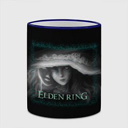 Кружка 3D Elden Ring: Ведьма, цвет: 3D-синий кант — фото 2