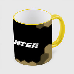 Кружка 3D INTER Inter Графика, цвет: 3D-желтый кант