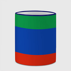 Кружка 3D ДАГЕСТАН РЕСПУБЛИКА, цвет: 3D-синий кант — фото 2