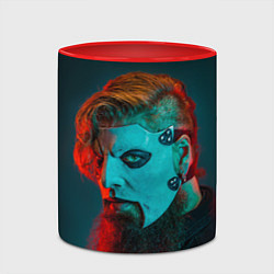 Кружка 3D James Root - Slipknot - We are Not Your Kind, цвет: 3D-белый + красный — фото 2