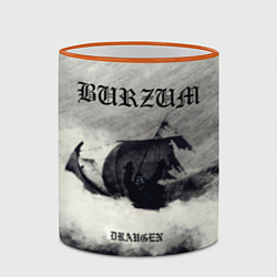 Кружка 3D Burzum - Draugen, цвет: 3D-оранжевый кант — фото 2