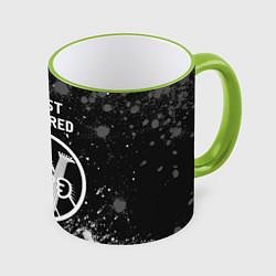 Кружка 3D August Burns Red - КОТ - Краска, цвет: 3D-светло-зеленый кант