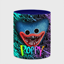 Кружка 3D POPPY PLAYTIME HAGGY WAGGY - ПОППИ ПЛЕЙТАЙМ ХАГГИ, цвет: 3D-белый + синий — фото 2