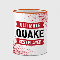 Кружка 3D Quake Ultimate, цвет: 3D-оранжевый кант — фото 2