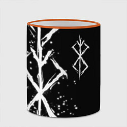 Кружка 3D КЛЕЙМО ЖЕРТВЫ - БЕРСЕРК, цвет: 3D-оранжевый кант — фото 2