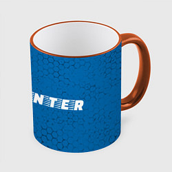 Кружка 3D INTER Inter Графика, цвет: 3D-оранжевый кант