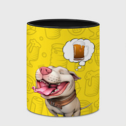 Кружка 3D BeerBull, цвет: 3D-белый + черный — фото 2