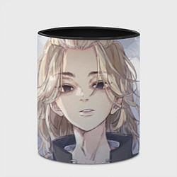 Кружка 3D Манжиро Сано арт, цвет: 3D-белый + черный — фото 2