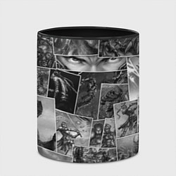 Кружка 3D Тёмные души комикс, цвет: 3D-белый + черный — фото 2