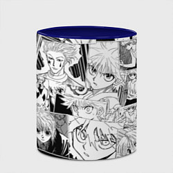Кружка 3D Hunter x Hunter pattern, цвет: 3D-белый + синий — фото 2