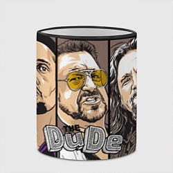 Кружка 3D The big Lebowski - The dude, цвет: 3D-черный кант — фото 2