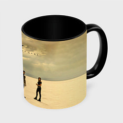 Кружка 3D Surviving The Game - Skillet, цвет: 3D-белый + черный