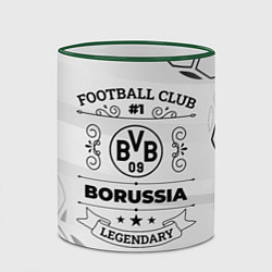 Кружка 3D Borussia Football Club Number 1 Legendary, цвет: 3D-зеленый кант — фото 2