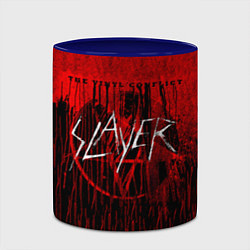 Кружка 3D The Vinyl Conflict - Slayer, цвет: 3D-белый + синий — фото 2