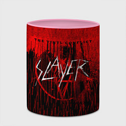 Кружка 3D The Vinyl Conflict - Slayer, цвет: 3D-белый + розовый — фото 2