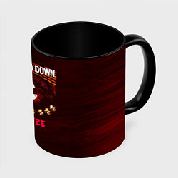 Кружка 3D Hypnotize - System of a Down, цвет: 3D-белый + черный