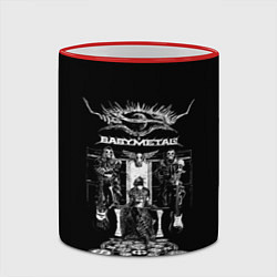 Кружка 3D BABYMETAL Throne, цвет: 3D-красный кант — фото 2