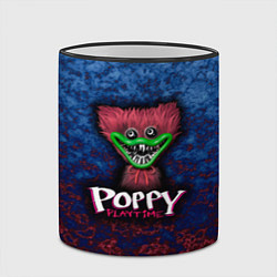 Кружка 3D Poppy playtime Haggy Waggy Хагги Вагги Поппи плейт, цвет: 3D-черный кант — фото 2