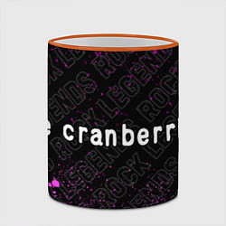 Кружка 3D The Cranberries Rock Legends, цвет: 3D-оранжевый кант — фото 2