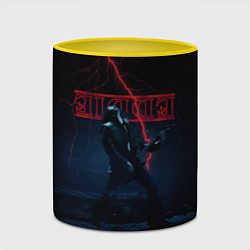 Кружка 3D EDDIE MUNSON STRANGER THINGS, цвет: 3D-белый + желтый — фото 2
