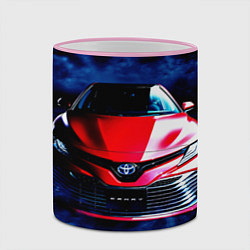 Кружка 3D Тойота Камри, цвет: 3D-розовый кант — фото 2