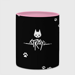 Кружка 3D Stray, цвет: 3D-белый + розовый — фото 2