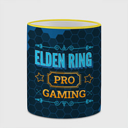 Кружка 3D Игра Elden Ring: pro gaming, цвет: 3D-желтый кант — фото 2