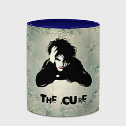 Кружка 3D Роберт Смит - The Cure, цвет: 3D-белый + синий — фото 2