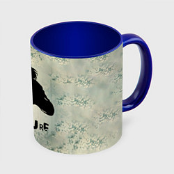 Кружка 3D Роберт Смит - The Cure, цвет: 3D-белый + синий