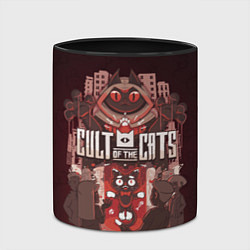 Кружка 3D Dark Cult Of The Cats, цвет: 3D-белый + черный — фото 2