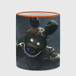 Кружка 3D Спрингтрап, цвет: 3D-оранжевый кант — фото 2