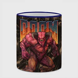 Кружка 3D DOS DOOM - Baron of hell, цвет: 3D-синий кант — фото 2