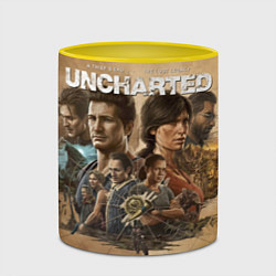 Кружка 3D Uncharted: Legacy of Thieves Collection, цвет: 3D-белый + желтый — фото 2