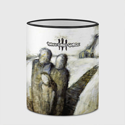 Кружка 3D Three Days Grace дебютный альбом, цвет: 3D-черный кант — фото 2