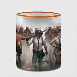 Кружка 3D ПAБГ, цвет: 3D-оранжевый кант — фото 2