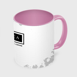Кружка 3D Алиса: ограниченная серия, цвет: 3D-белый + розовый