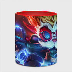 Кружка 3D Heimerdinger, цвет: 3D-белый + красный — фото 2