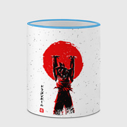 Кружка 3D Dragon Ball Сон Гоку, цвет: 3D-небесно-голубой кант — фото 2