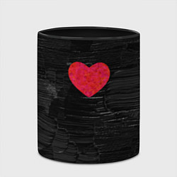 Кружка 3D Black Valentin, цвет: 3D-белый + черный — фото 2