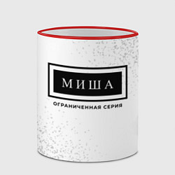 Кружка 3D Миша: ограниченная серия, цвет: 3D-красный кант — фото 2