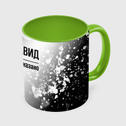 Кружка 3D Я же Давид - и этим все сказано, цвет: 3D-белый + светло-зеленый