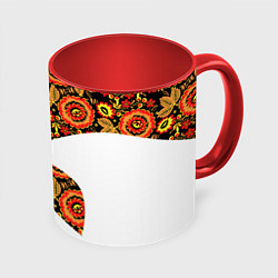 Кружка цветная Xoxloma